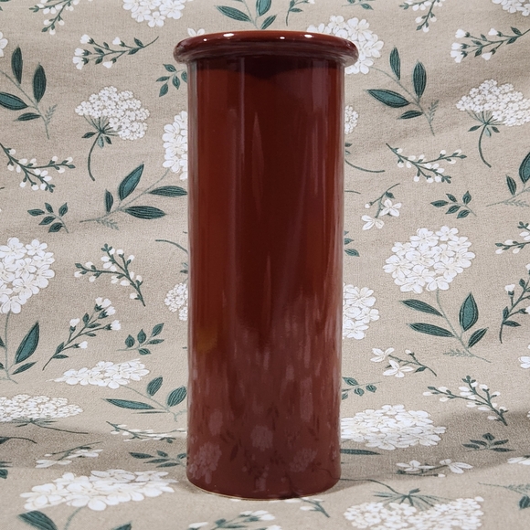 Dansk Other - Dansk Brown Cylinder Vase Scandinavian Minimalist Style Vase Dansk NR Japan Vase